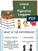 Literal and Figurative Language SIM