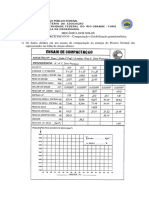 Lista Compactacao e Estabilizacao Granulometrica 2010