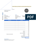 Invoice Template Side Tilt 1