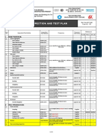 Inspection and Test Plan: Girder Production