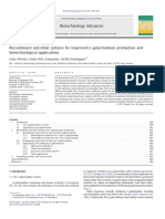 Biotechnology Advances: Carla Oliveira, Pedro M.R. Guimarães, Lucília Domingues