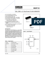 1 MB (128K X 8, Chip Erase) FLASH MEMORY: Description