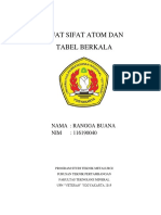 Sifat Atom Dan Tabel Berkala