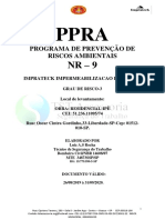 Programa de Prevenção de Riscos Ambientais: Imprateck Impermeabilizacao Ltda - Me