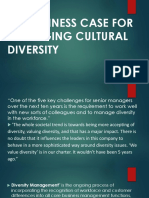 The Business Case For Managing Cultural Diversity