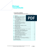 Etalons de Filetage Et Calculs Incertitude