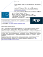 A Model For Viscoelastic Heterogeneous Materials Based On The Finite-Volume Theory