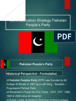 Communication Strategy Pakistan People's Party