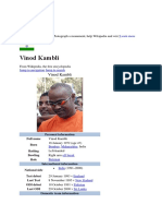 Vinod Kambli PDF