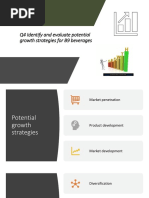 Q4 Identify and Evaluate Potential Growth Strategies For B9 Beverages