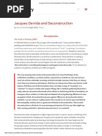 Jacques Derrida and Deconstruction - Art History Unstuffed PDF