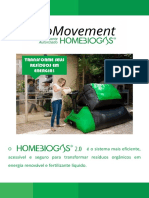 Informativo Homebiogas 2.0