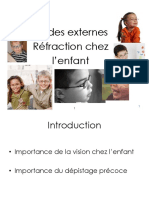 TD Des Externes Refraction Chez Lenfant