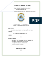 Auditoria Ambiental Gubernamental