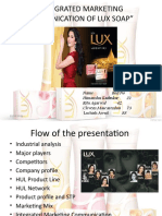 Integrated Marketing Communication of Lux Soap