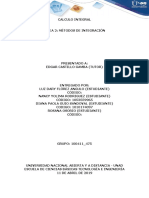 Trabajo Colaborativo-Tarea 2 - Metodos de Integracion