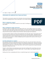 Septoplasty: Information For Patients From Head and Neck