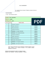 Course: Medium: Course Code: Year S.No Paper Name Examination Code