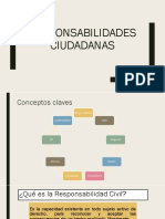 Responsabilidades Ciudadanas