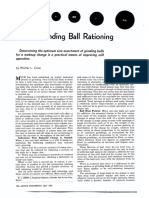 Grinding Ball Rationing PDF