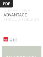 Competitive Advantage Through Design - by Digby Jones & Andrew Summers