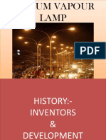 Sodium Vapour Lamp