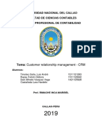 Tema: Customer Relationship Management - CRM