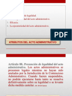 Atributo Del Acto Administrativo