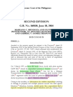 Second Division G.R. No. 160110, June 18, 2014: Supreme Court of The Philippines