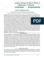 Crime Investigation System PDF