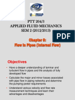 Chapter 8 Flow in Pipes (Internal Flow)