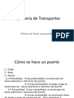 Ingeniería de Transportes Como Se Hace Un Puerto