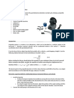 Projectile Motion