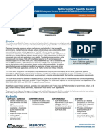 Comtech/EFData NetPerformer Satellite Routers Data Sheet