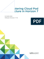 Administering Cloud Pod Architecture in Horizon 7 - VMware Horizon 7 7.8