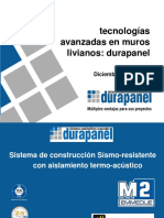 Múltiples Ventajas para Sus Proyectos Sistema Durapanel