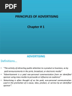 Principles of Advertising Chapter # 1