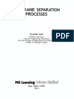 Membrane Separation: Processes