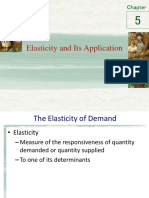 Chapter 5 - Elasticity and Its Application