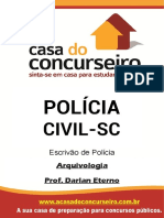 Apostila PC SC Escrivao de Policia Arquivologia Darlan Eterno PDF