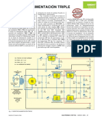 Fuente de Alimentación Triple PDF