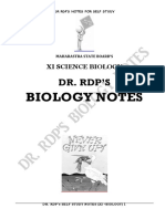 RDP'SBiology Notes Xi - 2018 PDF