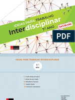 Ideias para Trabalho Interdisciplinar - 7º Ano