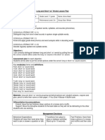 Long and Short Oo Words Lesson Plan