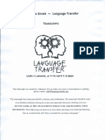 Language Transfer Transcript (Complete) PDF