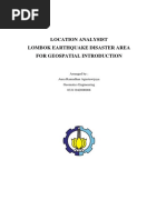 Information To Geospatial Lombok Earthquake 2018 Analysist Paper