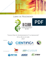 Libro de Resúmenes - Claba 2017 PDF