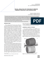 A Thermomechanical Analysis of The Multi-Wedge Helical Rolling (MWHR) Process For Producing Balls