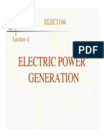 4-Electric Power Generation