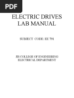 Ee 791 Drives Lab Maual